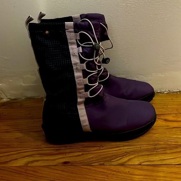 Bogs Winter/Snow Purple Boots - Picture 5 of 5